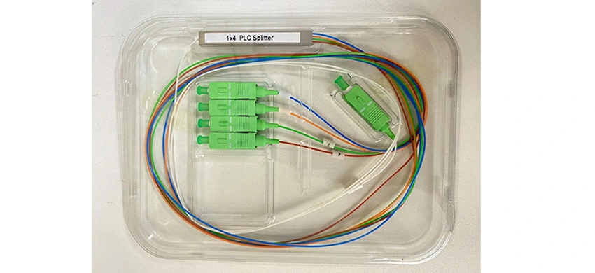 1X4 SCAPC Glasfaser-Splitter
