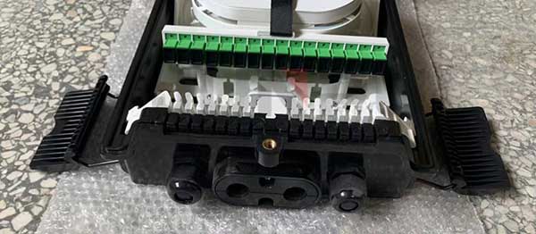 16 core fiber optic termination box 16-Faser-Glasfaser-Abschlusskasten
