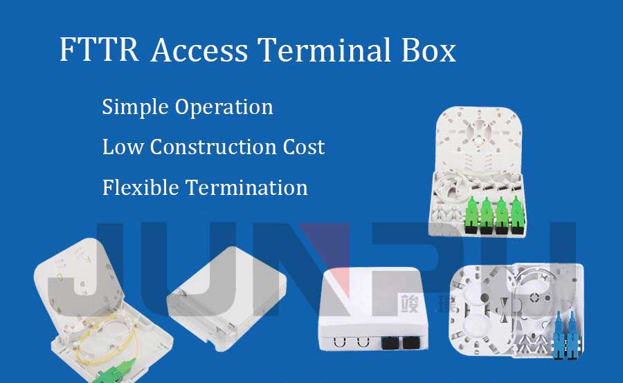 4 core ftth fiber termination box 4 core ftth fiber termination box