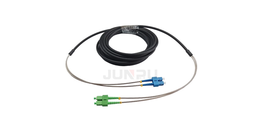 7.0mm Duplex Outdoor Armiertes Gyfjh Typ Dropkabel Patchkabel